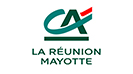 Logo de CA La R&eacute;union Mayotte - Cr&eacute;dit Agricole 1re banque France particuliers professionnels institutions agriculture entreprise