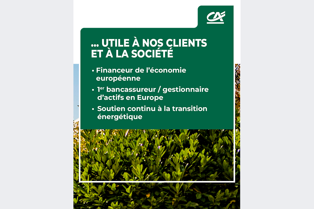 Utile à nos clients et à la société