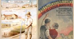 Affiches publicitaire du Crédit Agricole datant de 4930