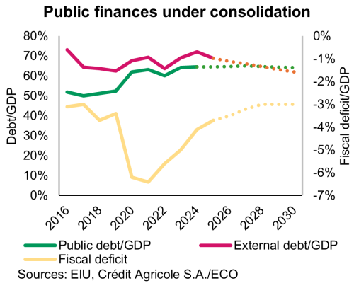 Public finances under consolidation