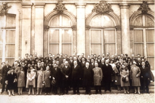 Personnel de la Caisse nationale de Cr&eacute;dit Agricole en 1929 - Cr&eacute;dit Agricole 1re banque France particuliers professionnels institutions agriculture entreprise