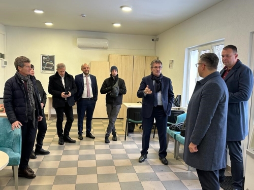 A la rencontre des conseillers lors de la visite d&rsquo;une agence en Ukraine