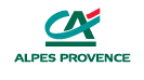 Logo CA alpesprovence - Cr&eacute;dit Agricole 1re banque France particuliers professionnels institutions agriculture entreprise