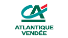 Logo de CA Atlantique-Vend&eacute;e - Cr&eacute;dit Agricole 1re banque France particuliers professionnels institutions agriculture entreprise
