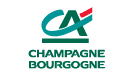 Logo de CA Champagne-Bourgogne - Cr&eacute;dit Agricole 1re banque France particuliers professionnels institutions agriculture entreprise