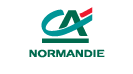 Logo de CA Normandie - Cr&eacute;dit Agricole 1re banque France particuliers professionnels institutions agriculture entreprise