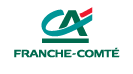 Logo de CA Franche-Comt&eacute; - Cr&eacute;dit Agricole 1re banque France particuliers professionnels institutions agriculture entreprise