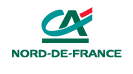 Logo de CA Nord de France - Cr&eacute;dit Agricole 1re banque France particuliers professionnels institutions agriculture entreprise